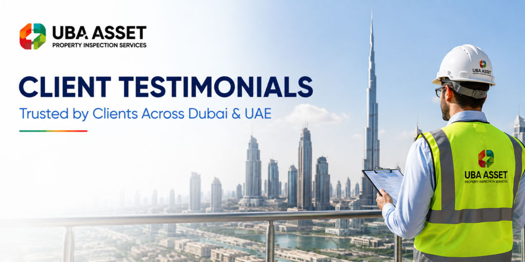 Property Snagging Testimonials Dubai – UBA Asset
